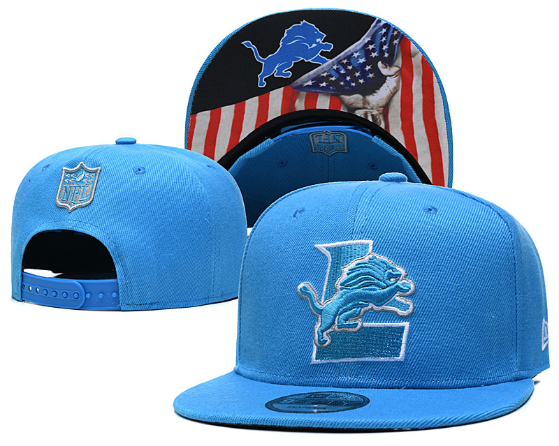 NFL 2021 Detroit Lions hat GSMY->nfl hats->Sports Caps